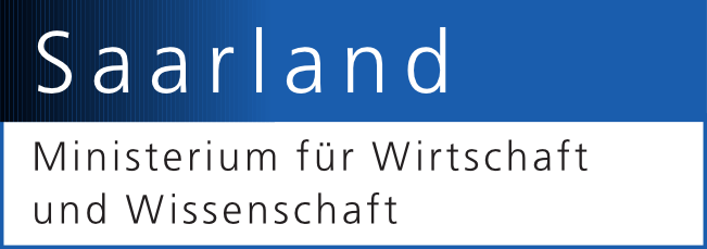 Logo und Link: Ministerium für Wirtschaft und Wissenschaft