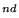$ ^{nd}$