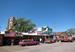 Seligman, Arizona, near a very scenic / touristy stretch of the Route 66.. With souvenir shops and busses full of tourists, it feels like Disneyland.