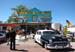Seligman, Arizona, near a very scenic / touristy stretch of the Route 66.. With souvenir shops and busses full of tourists, it feels like Disneyland.