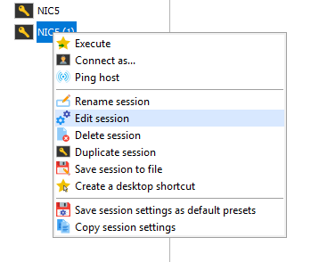 MobaXterm files browser