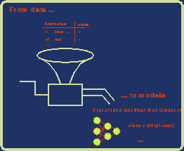 Machine Learning aims at transforming raw data into predictive
  models and understandings