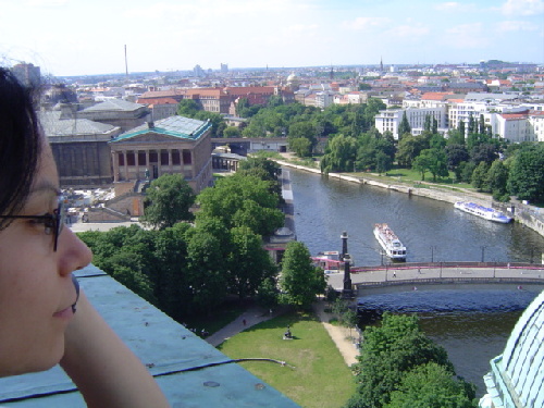 Vue sur la Spree depuis le Dom