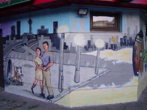 Peinture sympa pres de HackesherMarkt
