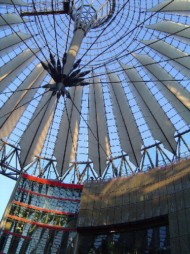 La coupole du Sony Center