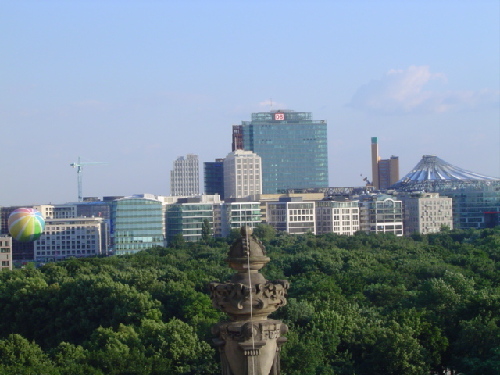 Vue sur la Potsdamer Platz