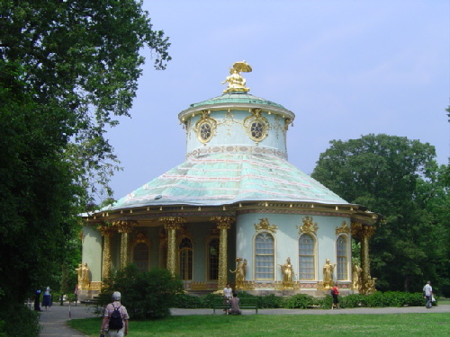 Chinesisches Teehaus, maison de th  la chinoise