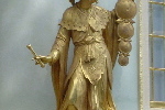 Statue sur la Chinesisches Teehaus