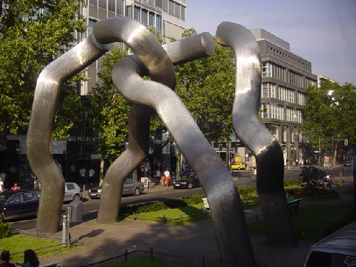 Vers le centre de Berlin-Ouest