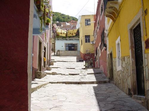 Des ruelles paves...